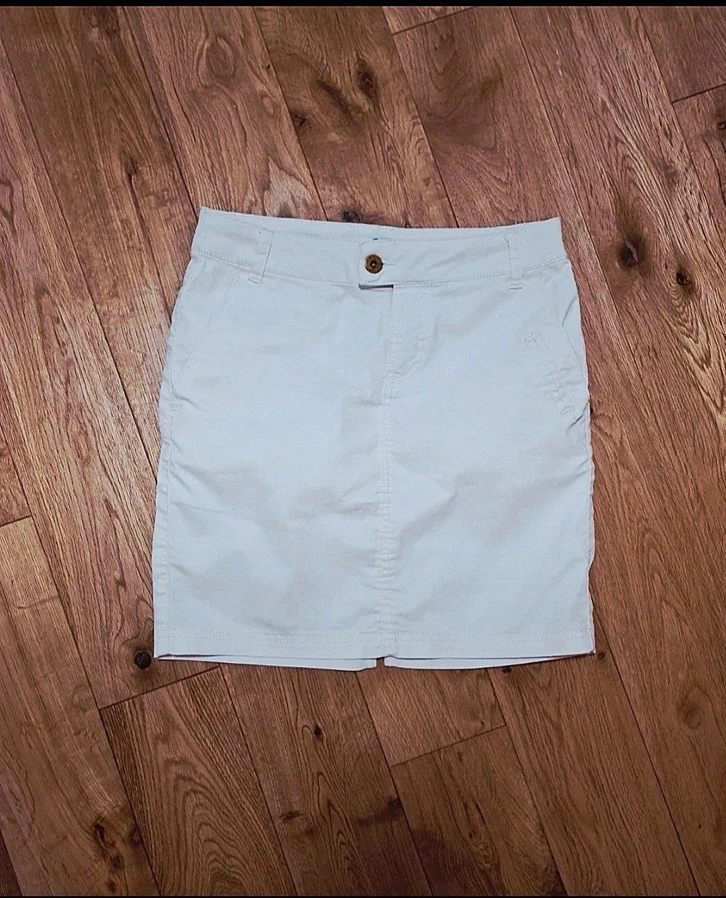 Mini jupe blanche enduite T36 chic & tendance